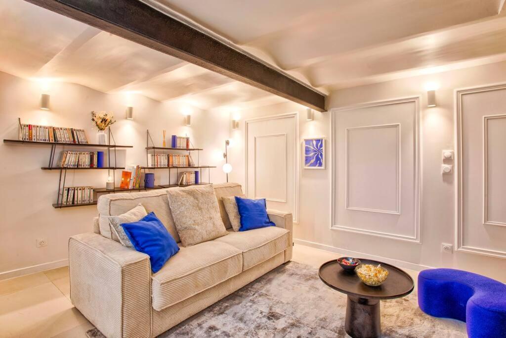 Deauville Luxury Blue Loft - Sauna And Inside Pool Трувил сюр Мер Екстериор снимка