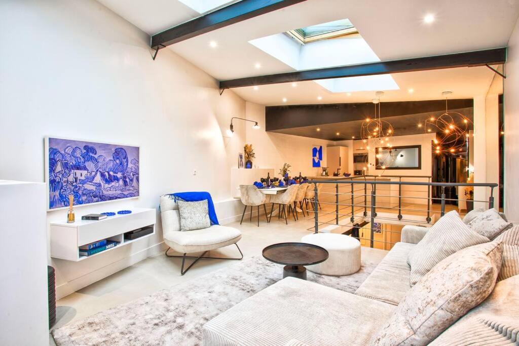 Deauville Luxury Blue Loft - Sauna And Inside Pool Трувил сюр Мер Екстериор снимка